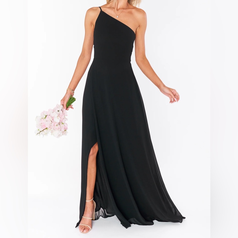 SATIN - Shannon One Shoulder Dress